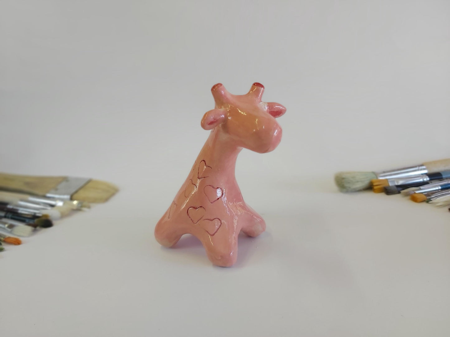 Clay pottery Giraffe - Digital download