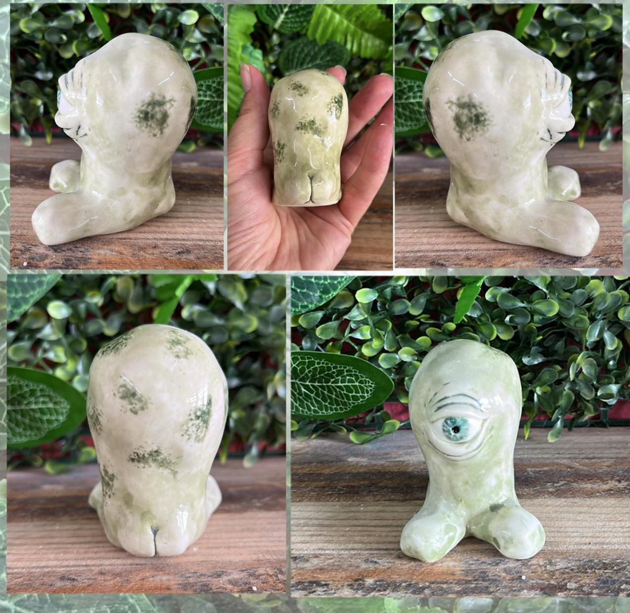 Clay Alien craft tutorial - Digital download