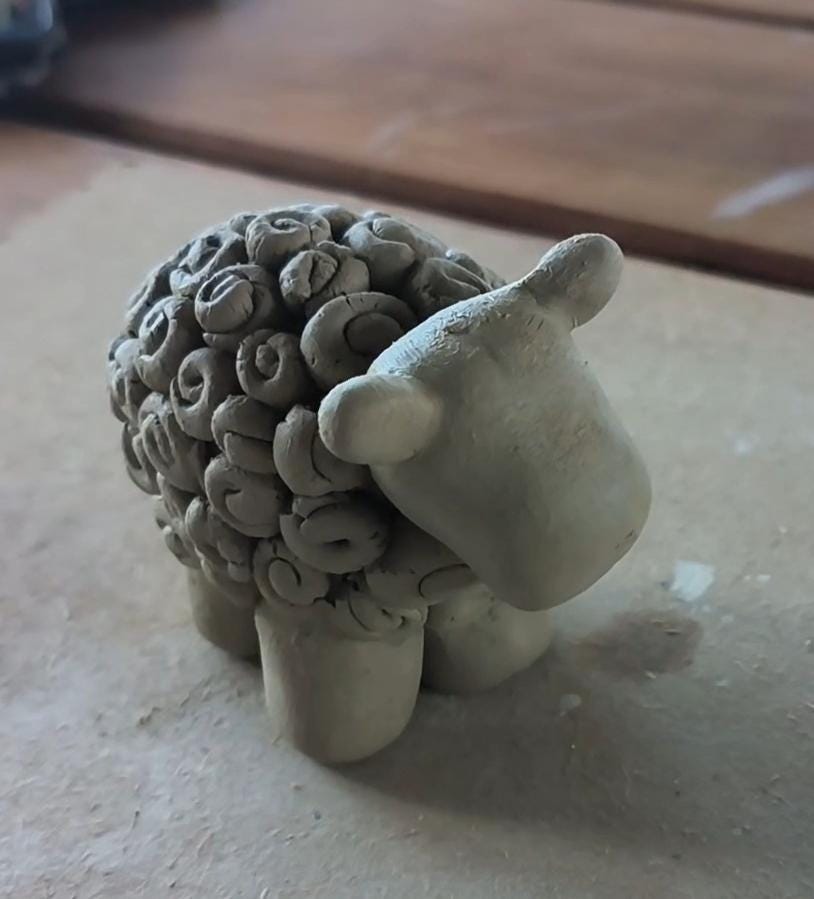 How to make a Sheep - Pottery DIY Digital download