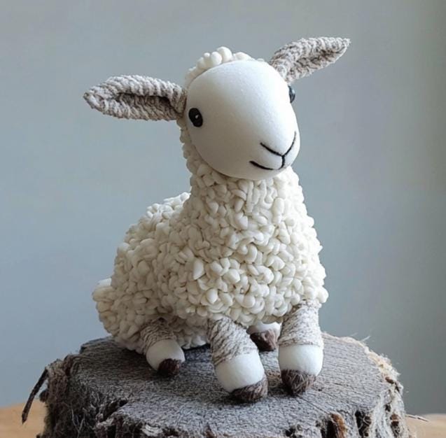 How to make a Sheep - Pottery DIY Digital download
