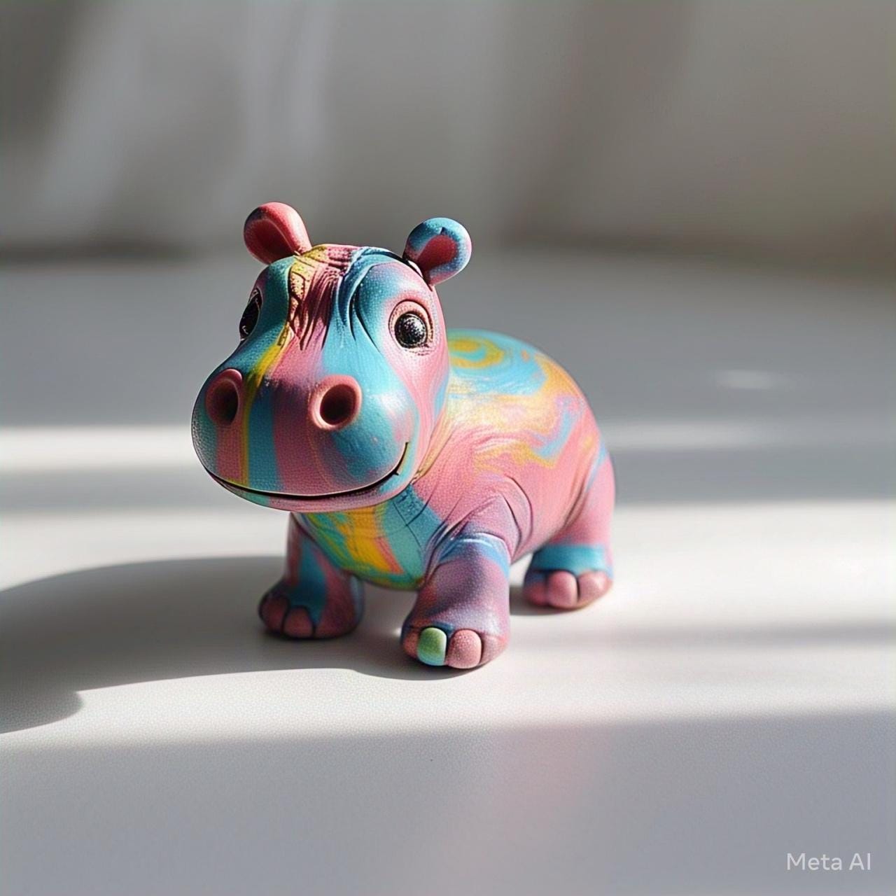 Clay pottery Hippo - Digital download