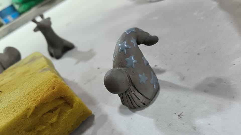 DIY clay gnome template - Digital download