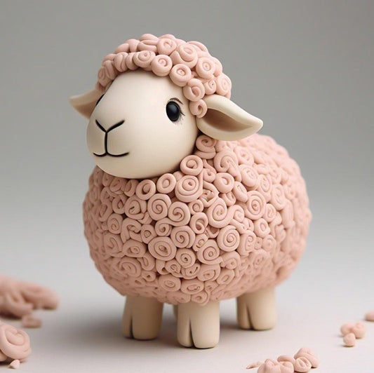 How to make a Sheep - Pottery DIY Digital download
